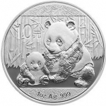 2012年熊猫1盎司银质纪念币