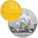 中国熊猫金币发行30周年金银纪念币套装2