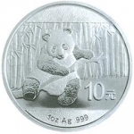 2014年熊猫银币（全套）